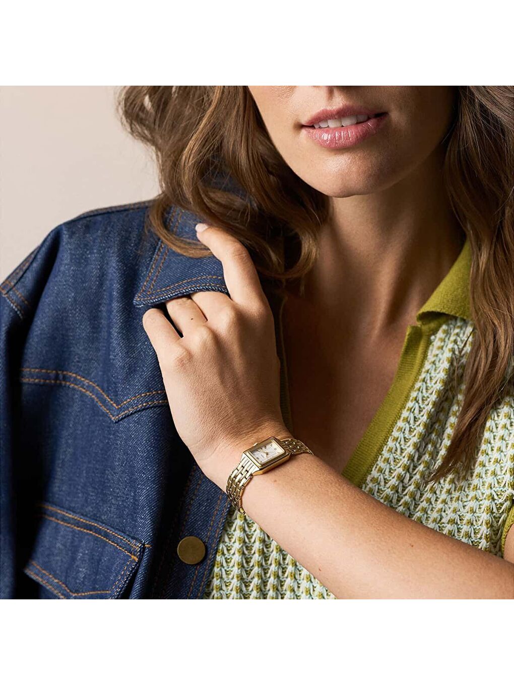 Sarı FES5467 Kadın Kol Saati-3