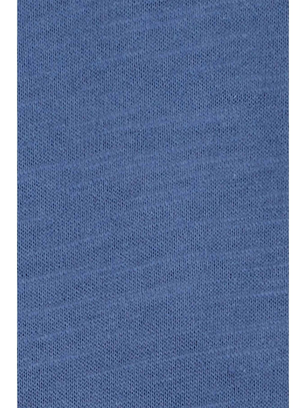 Mavi Erkek Bebek Body Pantolon Set 2'li Paket-1