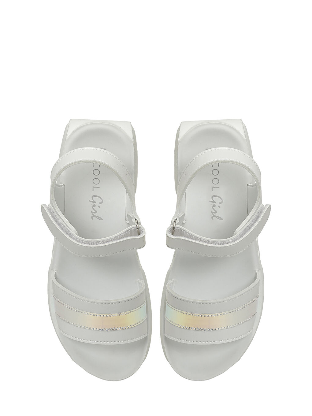 CALIEN F 6FX Beyaz Kız Çocuk Sandalet-3