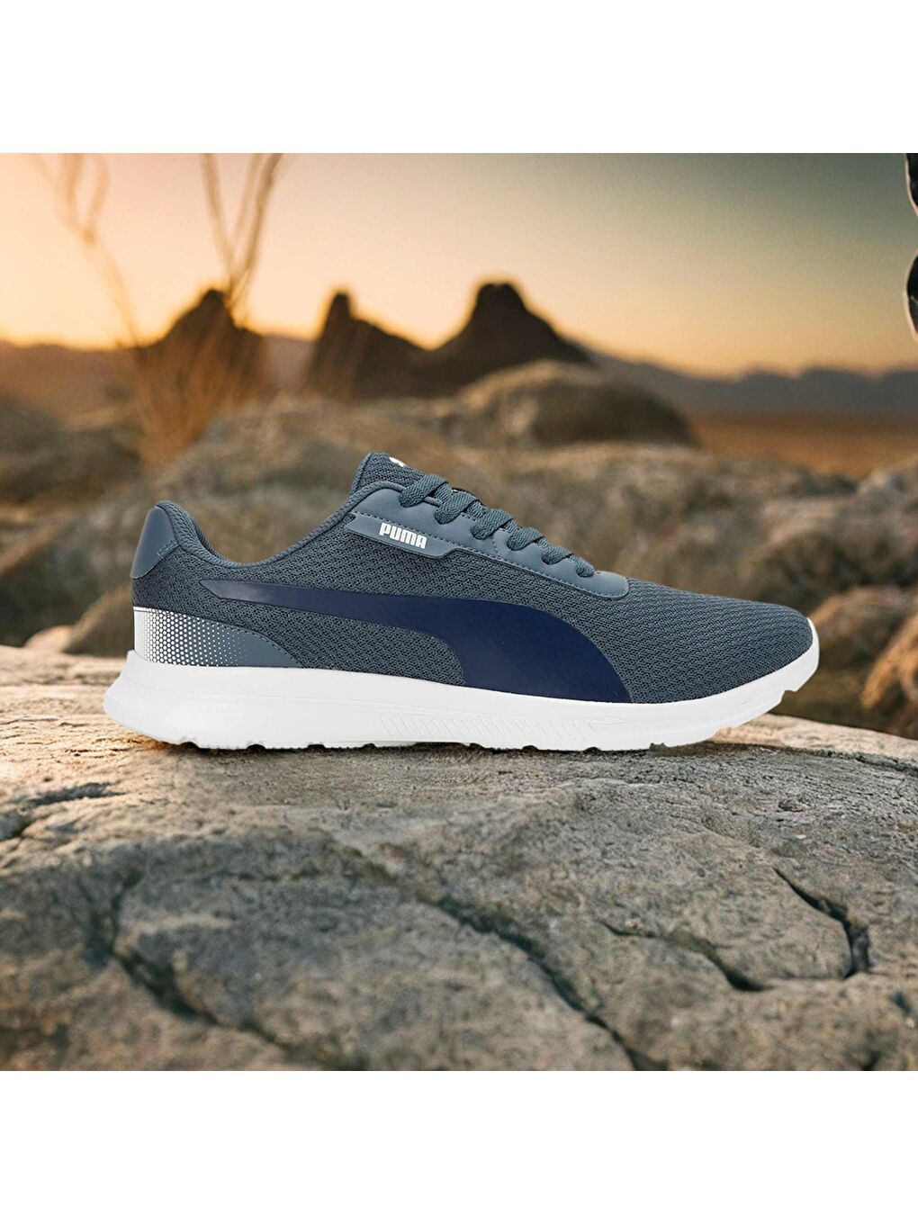 Razz Erkek Lacivert - Beyaz Spor Ayakkabı-4