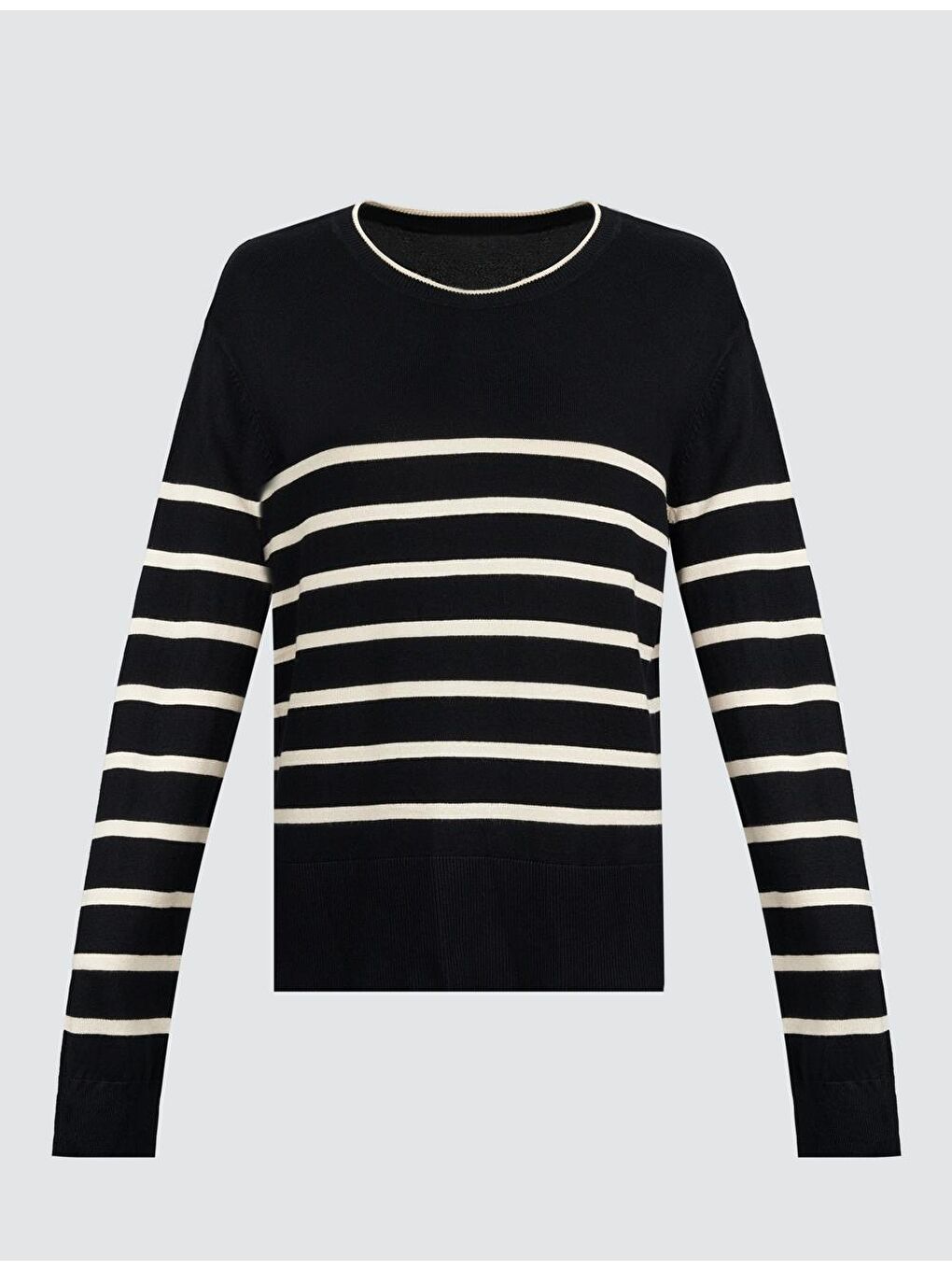 Siyah Kadın Kazak-6