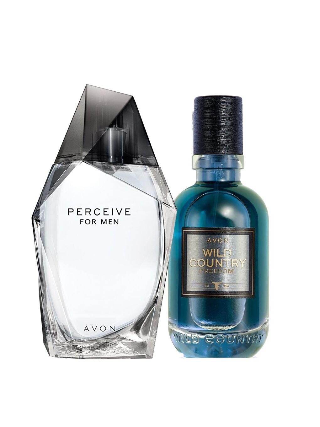 AVON Perceive ve Wild Country Freedom Erkek Parfüm Paketi