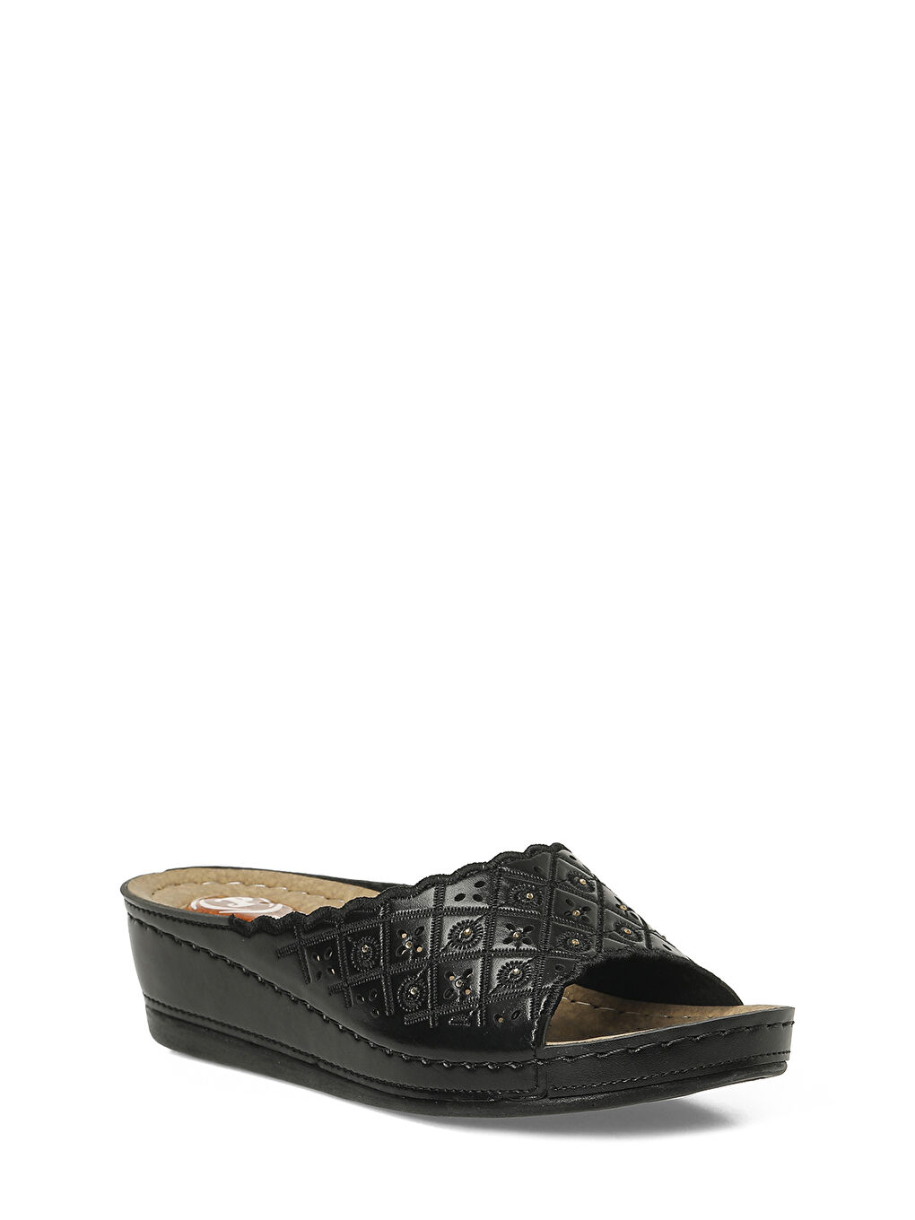 164390.Z6FX Siyah Kadın Terlik-1