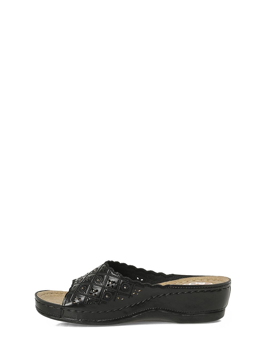 164390.Z6FX Siyah Kadın Terlik-2