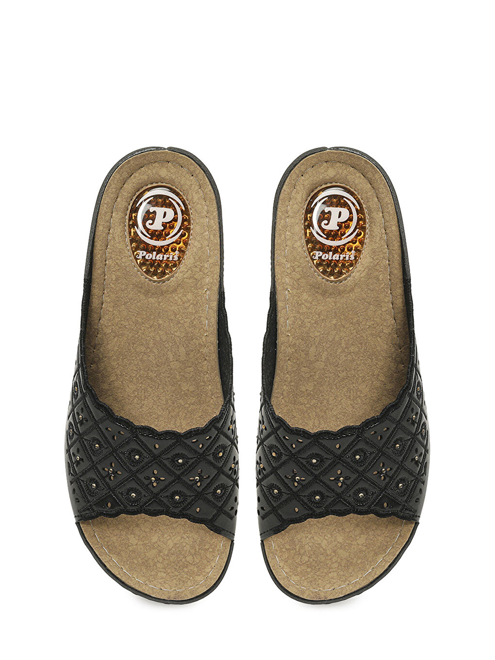 164390.Z6FX Siyah Kadın Terlik-3