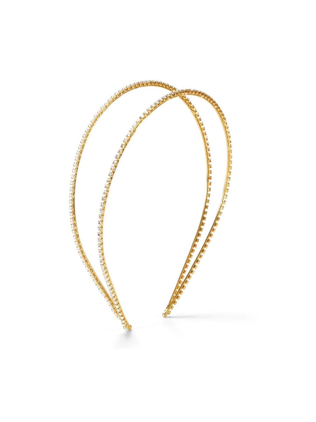 Sarı Simplicity Sırataşlı İnce Kadın taç-1