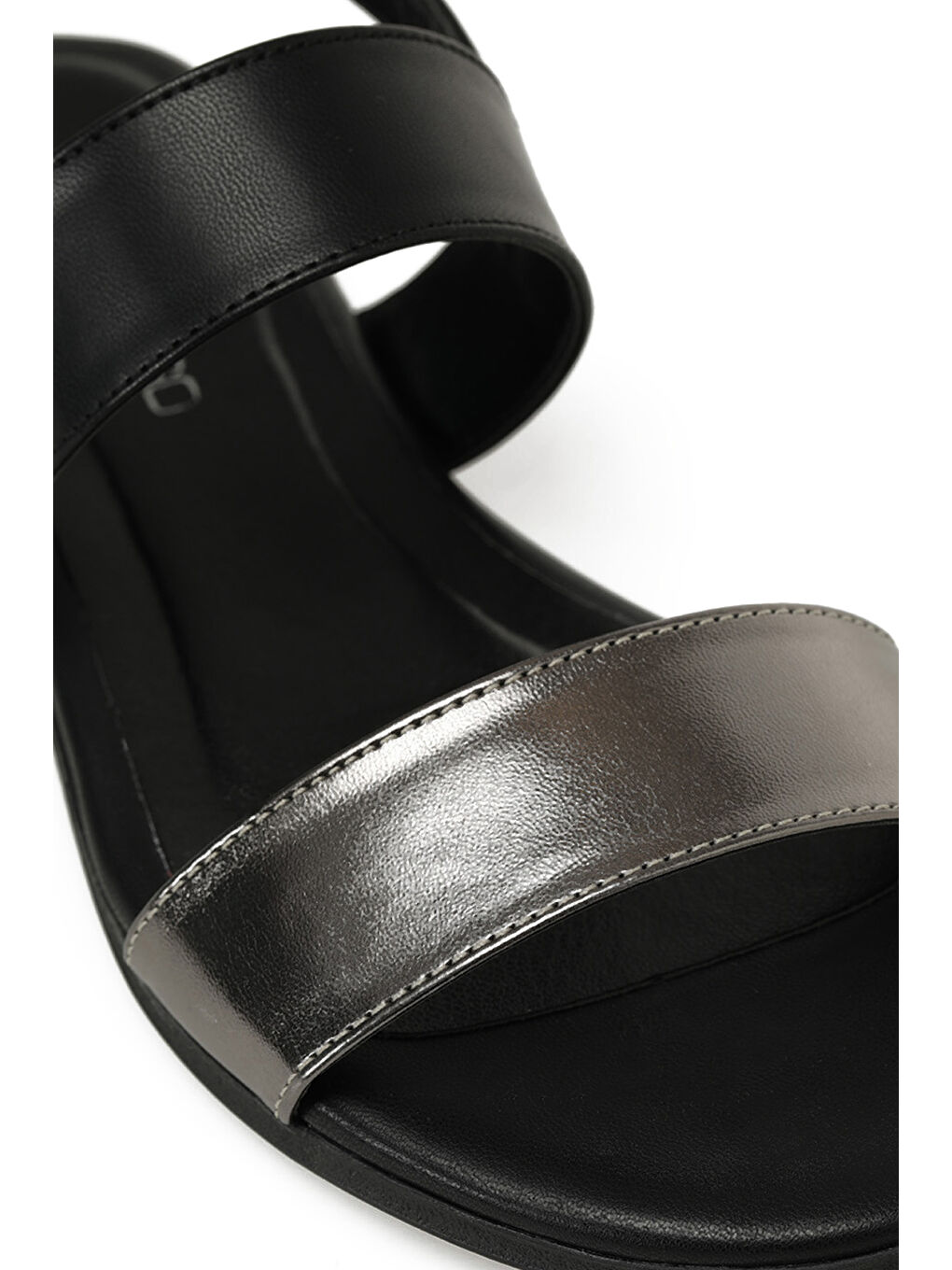 25S-270 5FX Siyah Kadın Düz Sandalet-6