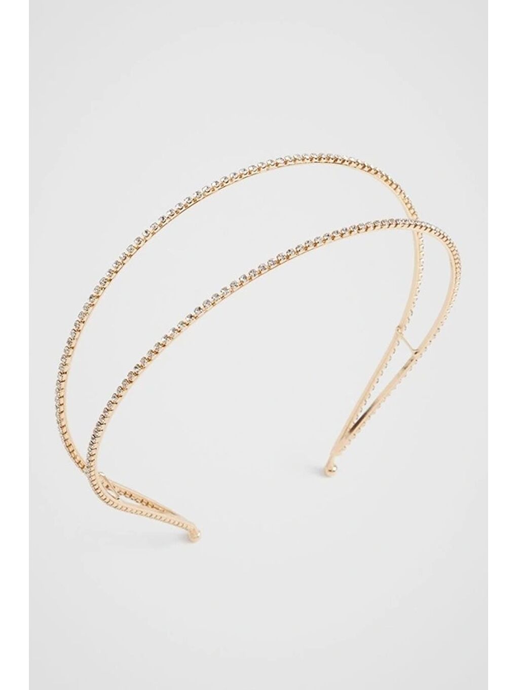 Sarı Simplicity Sırataşlı İnce Kadın taç-2