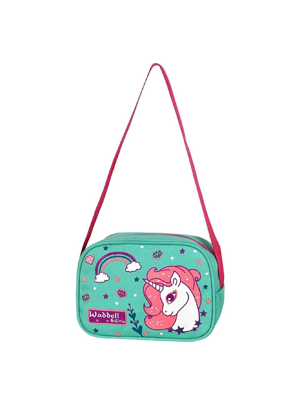 3 Bölmeli İlkokul Çantası ve Beslenme Çantası Little Horse Yeşil  3003-5