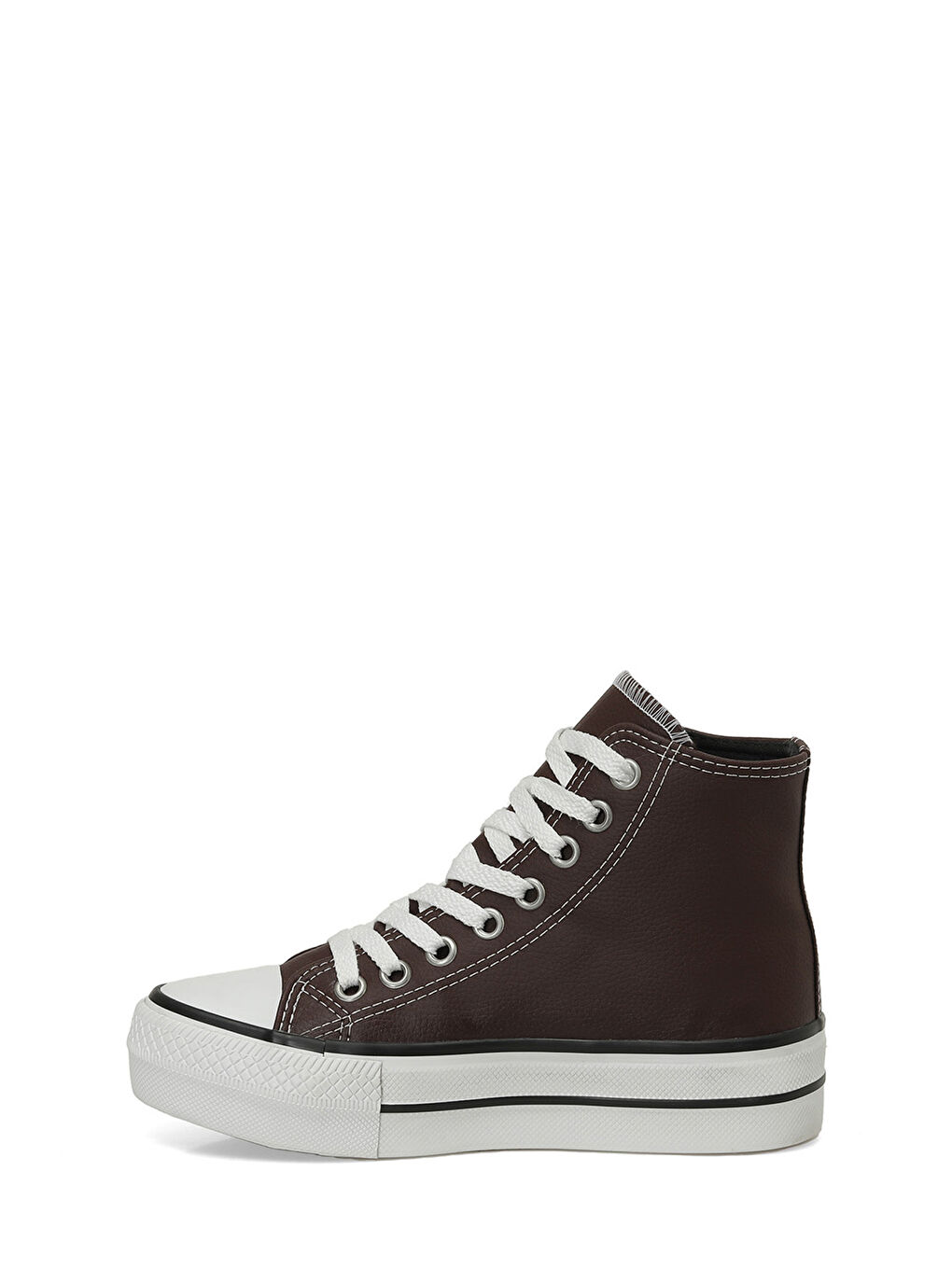 TRX24K-882 4PR Bordo Kadın Sneaker Bot-2