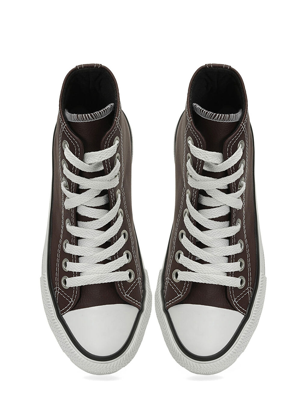 TRX24K-882 4PR Bordo Kadın Sneaker Bot-3