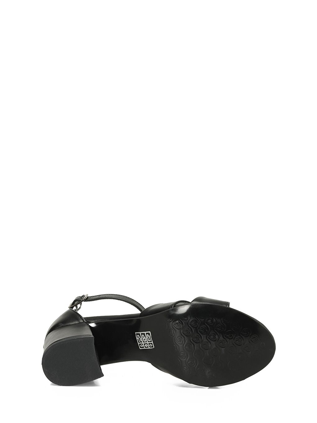 25S-274 5FX Siyah Kadın Topuklu Sandalet-5