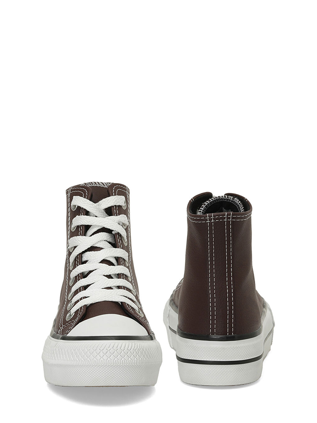 TRX24K-882 4PR Bordo Kadın Sneaker Bot-4