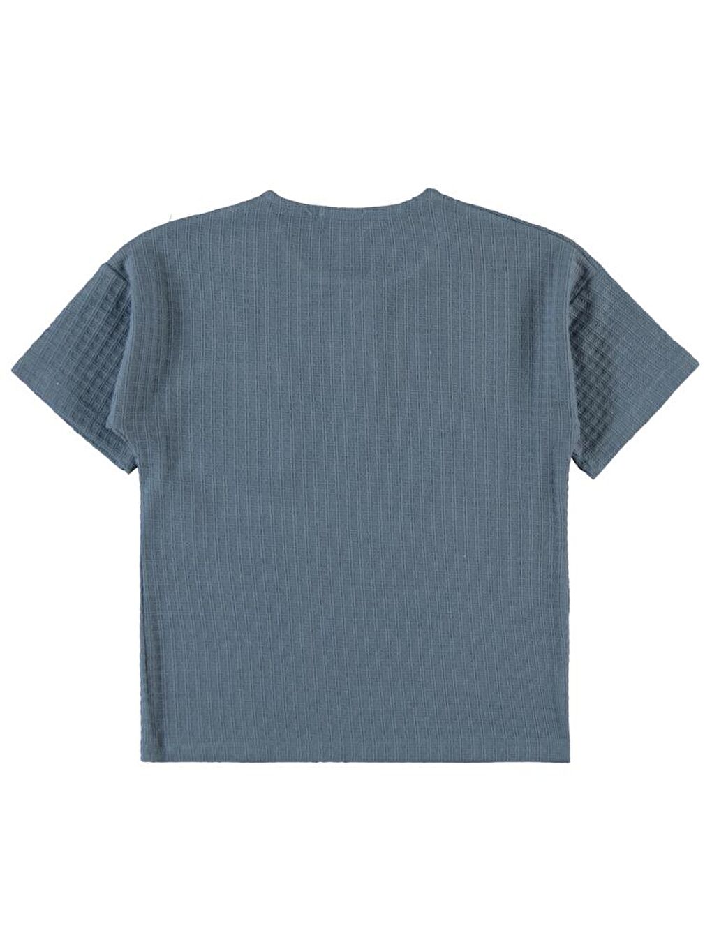 İndigo Boys Desenli Cepli Patlı 6-9 Yaş Tişört