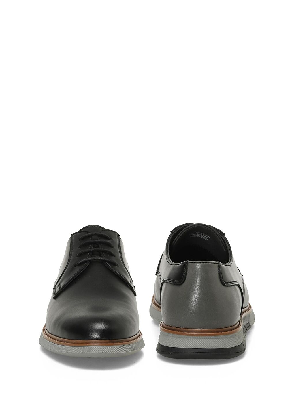 CRANE-JJ 4PR Siyah Erkek Klasik Ayakkabı-4