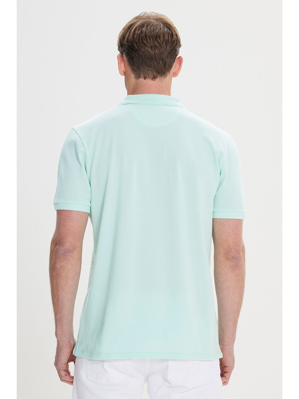 Mavi Erkek Mint Slim Fit Dar Kesim Polo Yaka %100 Pamuk Kısa Kollu Tişört-4