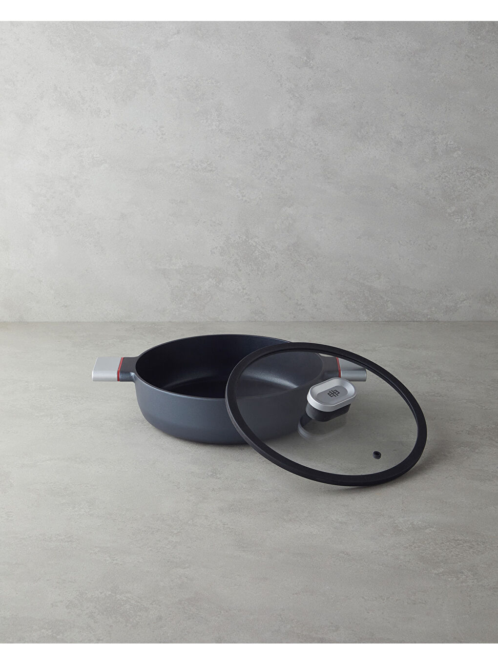 Pro Cook Series Sığ Tencere 26 cm Siyah-1