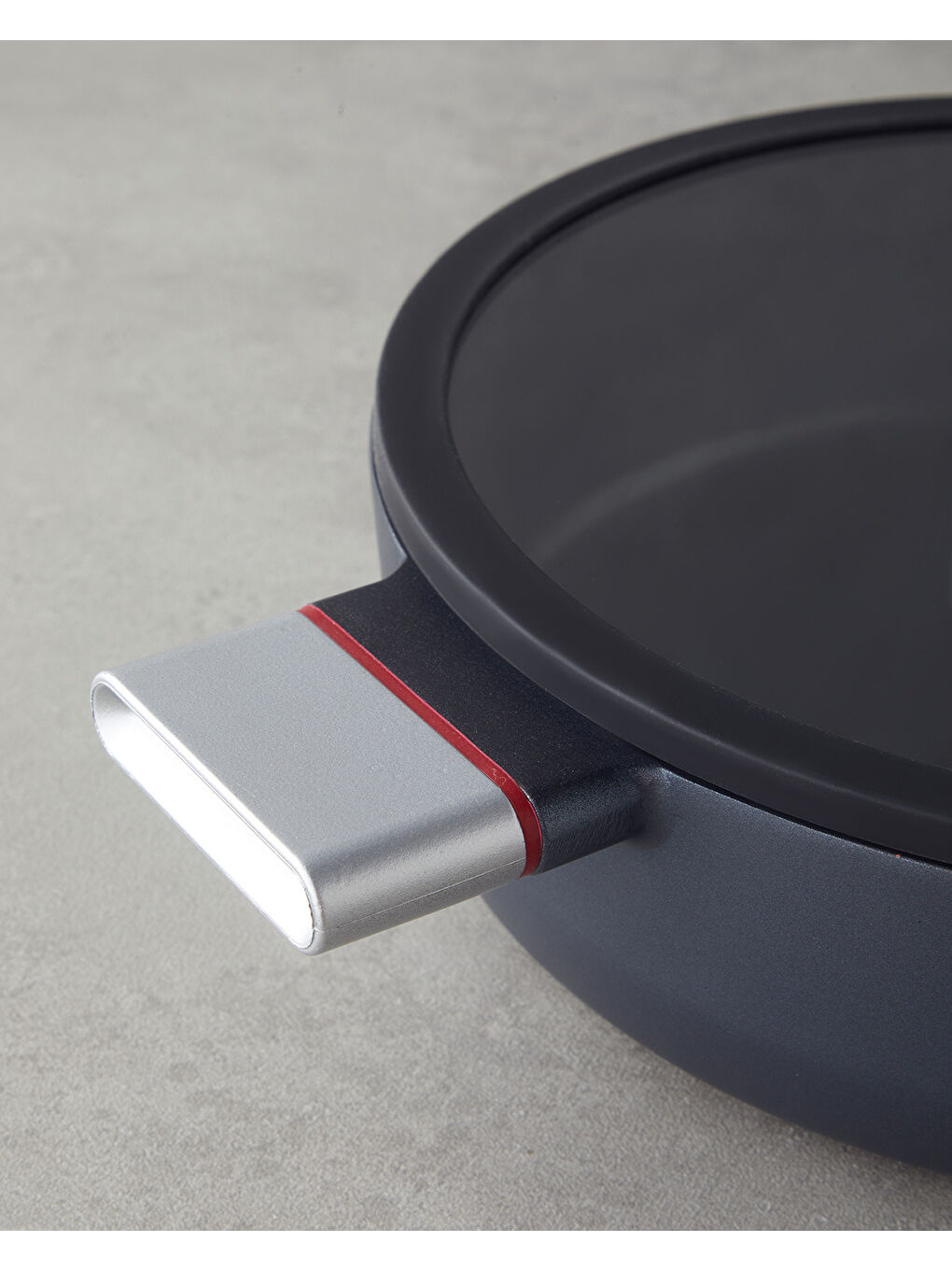 Pro Cook Series Sığ Tencere 26 cm Siyah-2