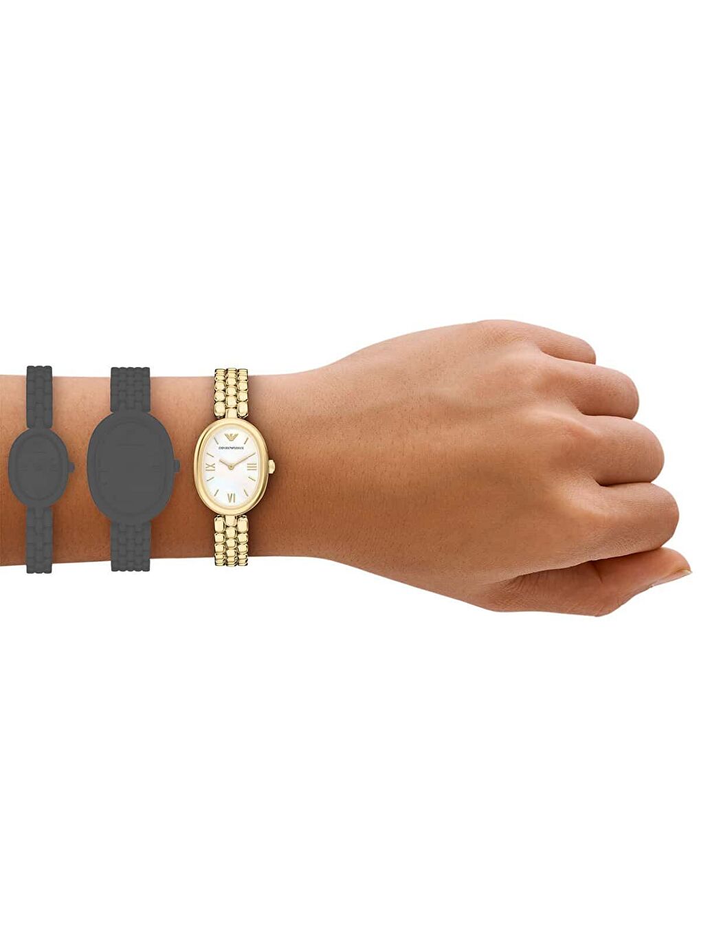 Sarı AR11777 Kadın Kol Saati-2