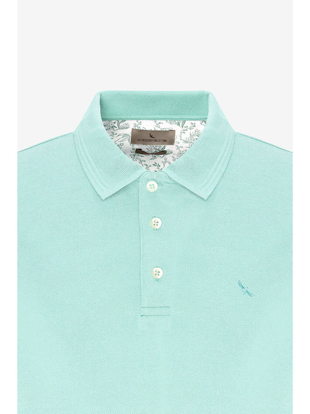 Mavi Erkek Mint Slim Fit Dar Kesim Polo Yaka %100 Pamuk Kısa Kollu Tişört-6