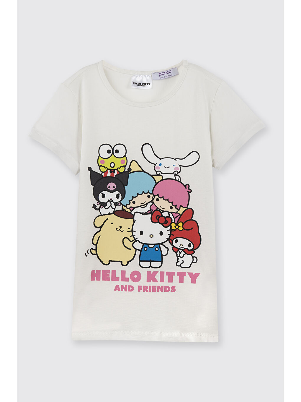 Kız Çocuk Hello Kitty Fuşya Pijama Takımı-1
