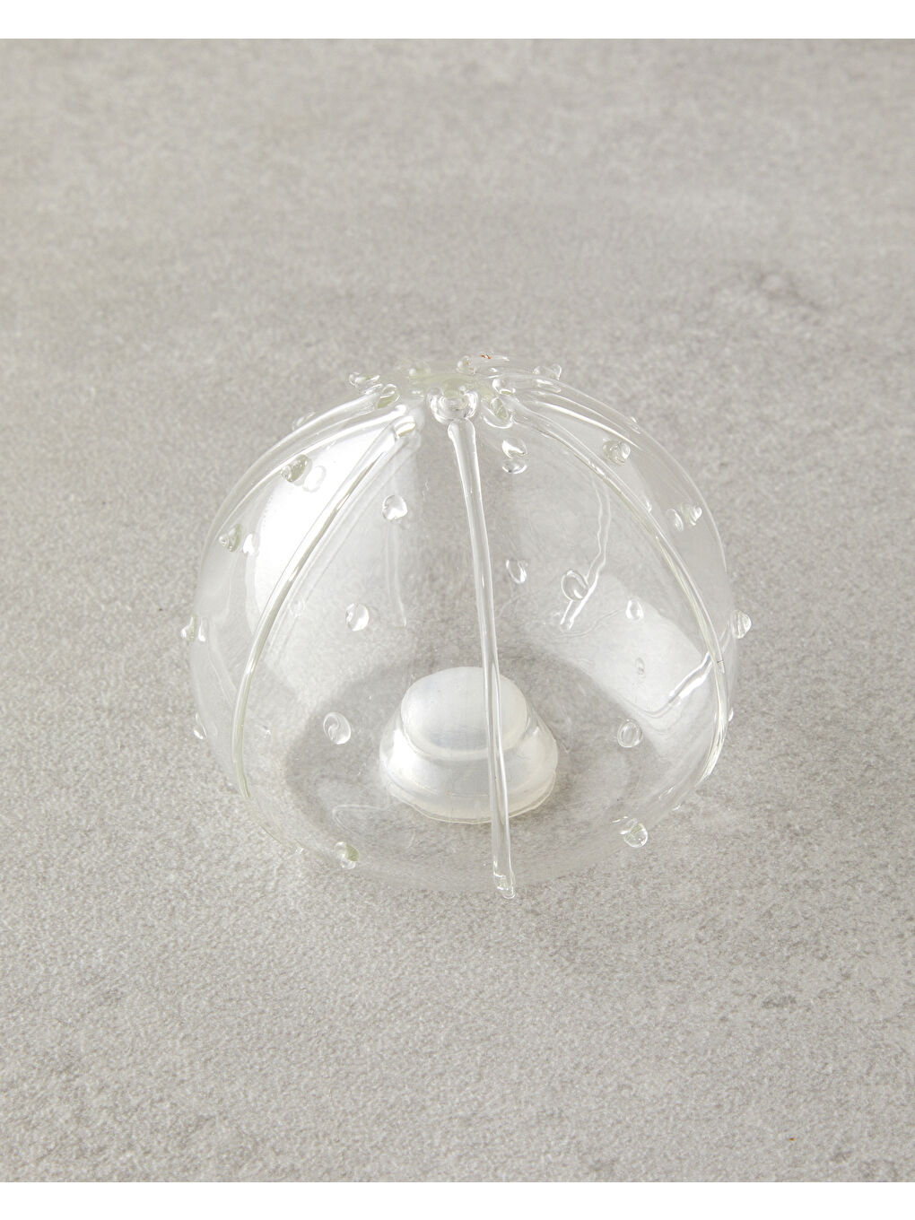 Renksiz Clementine Borosilikat-Akasya 2'li Tuzluk - Biberlik 5,5x5 cm Şeffaf-2