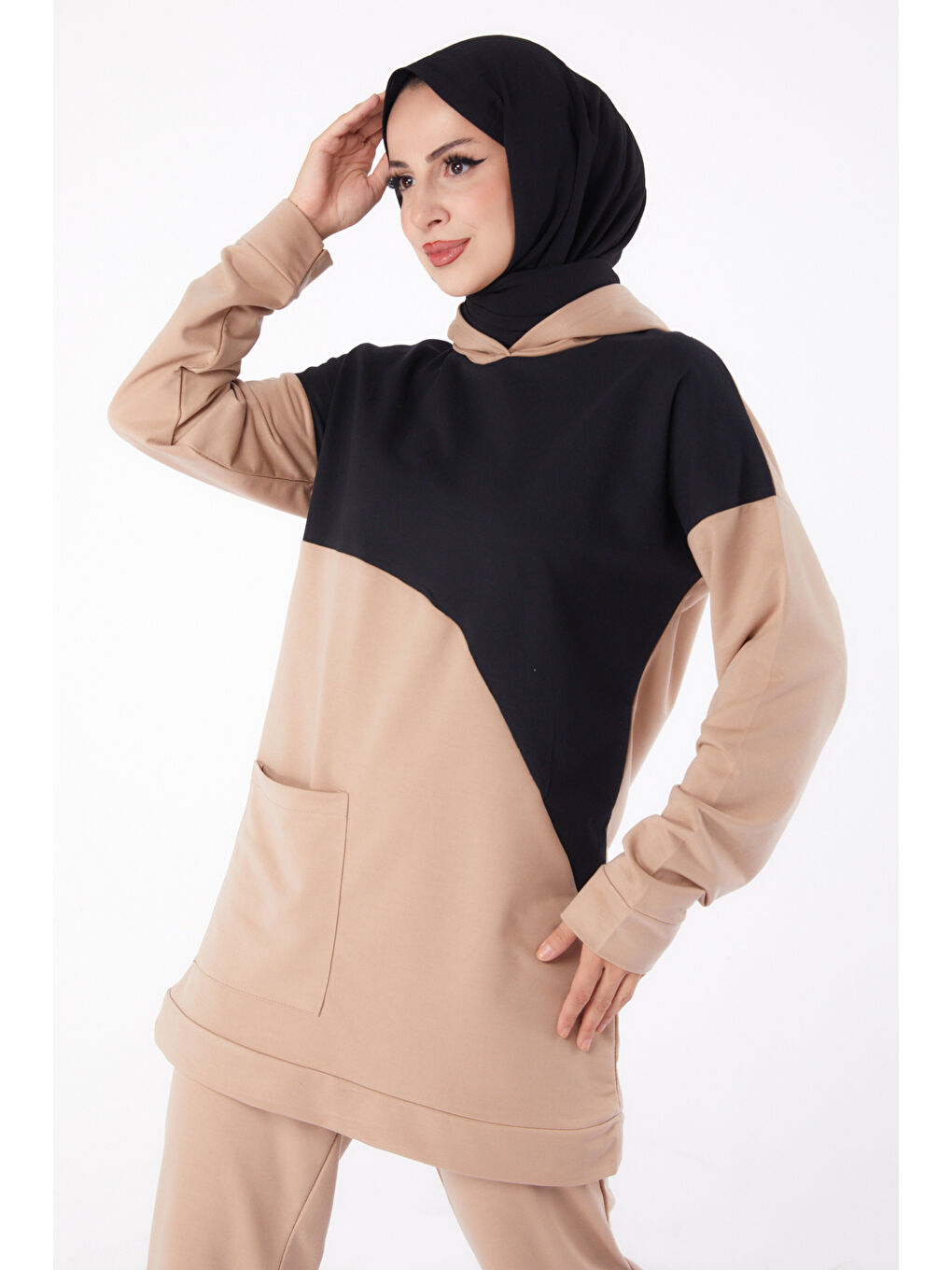 Kahverengi Garnili İkili Takım Biskuvi - 13295-2