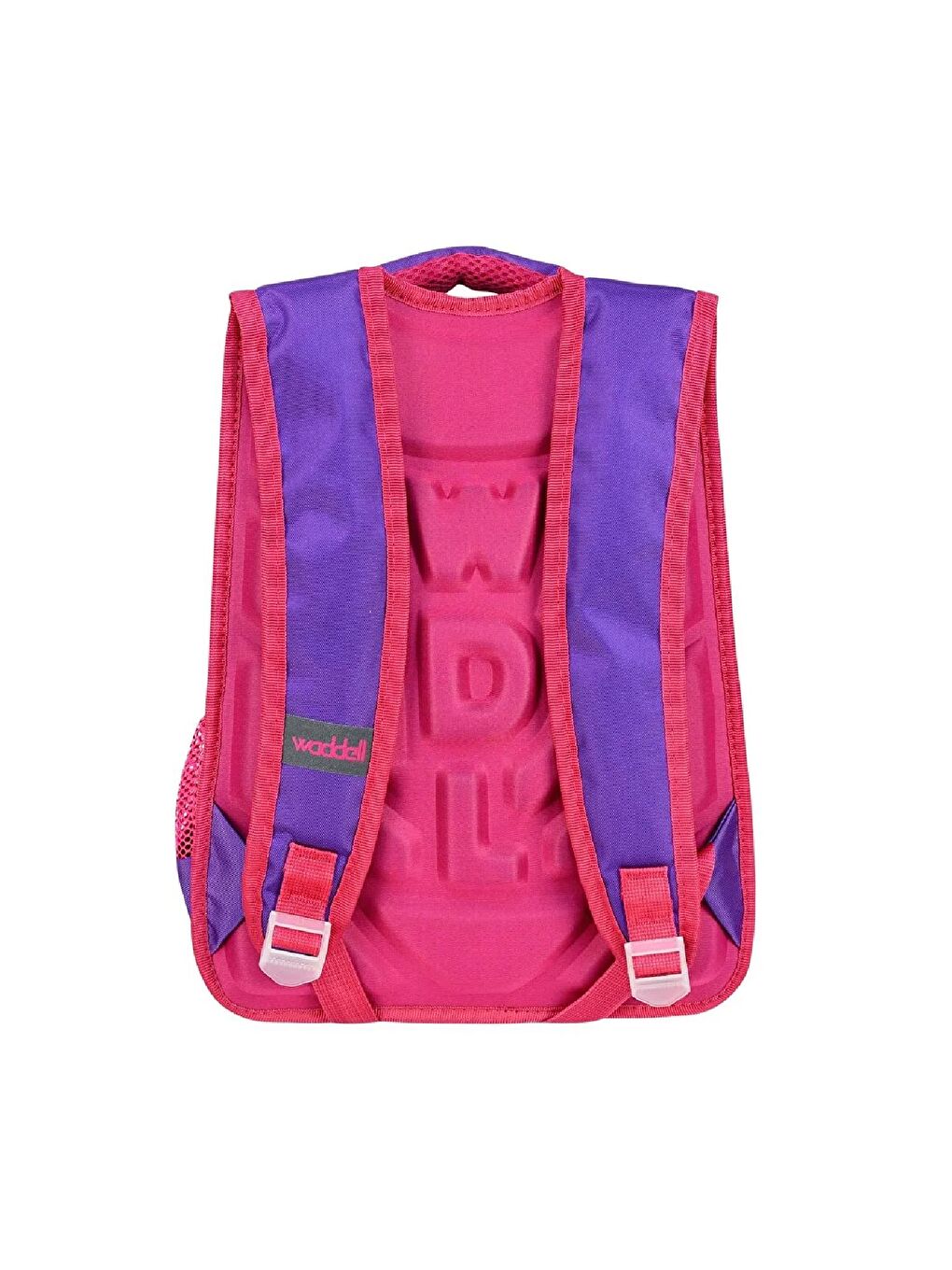 3 Bölmeli İlkokul Çantası ve Beslenme Çantası Kalp Mor 3025-3