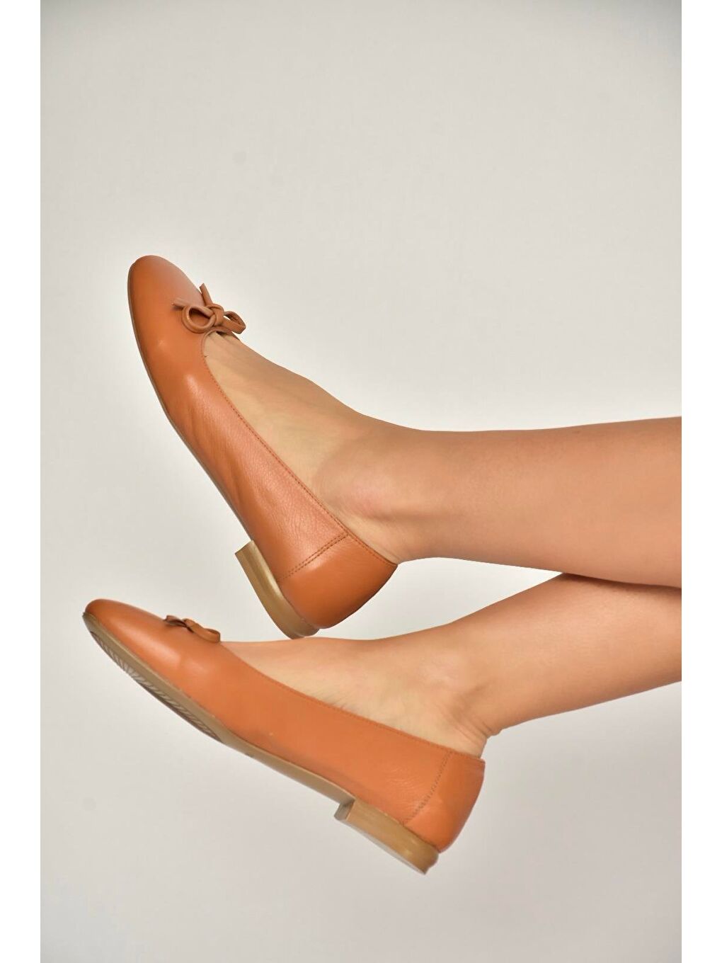 Kahverengi Taba Kadın Babet Y398224203-1