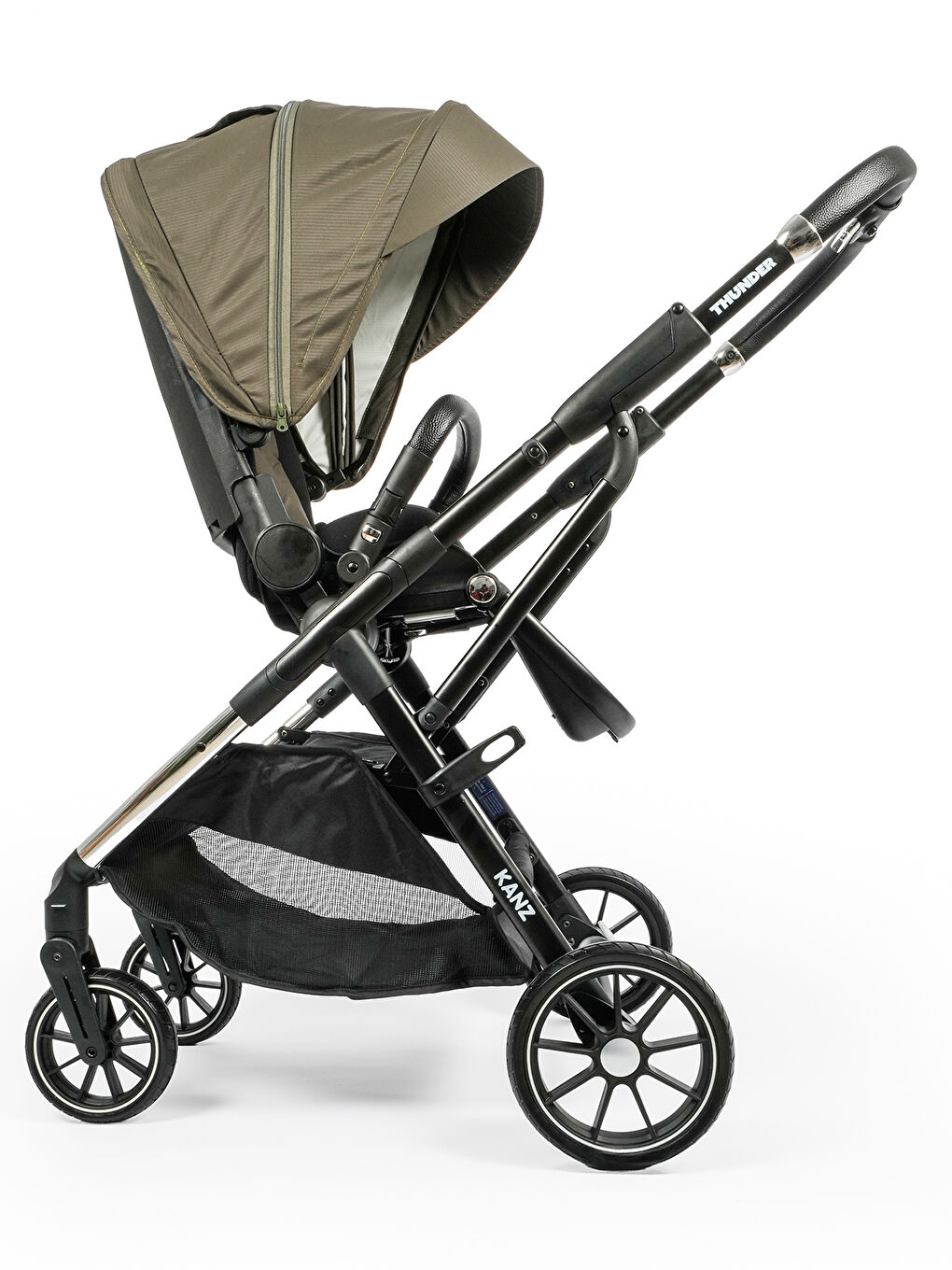 Thunder Travel Sistem Bebek Arabası Yeşil-3
