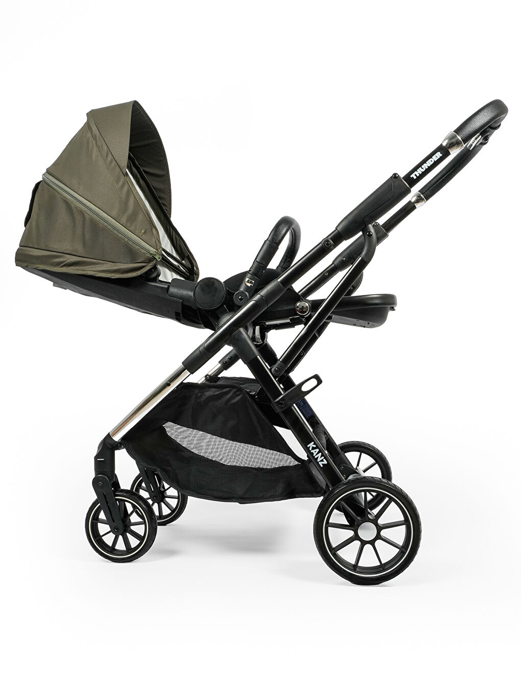 Thunder Travel Sistem Bebek Arabası Yeşil-9