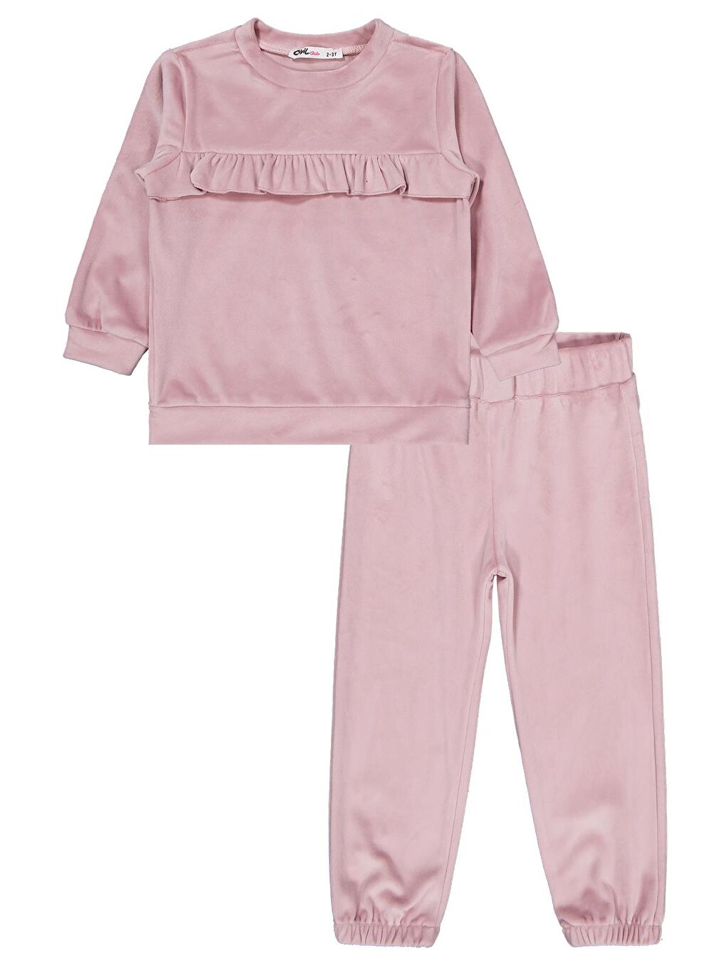 Girls 2-5 Yaş Eşofman Takımı - Pembe