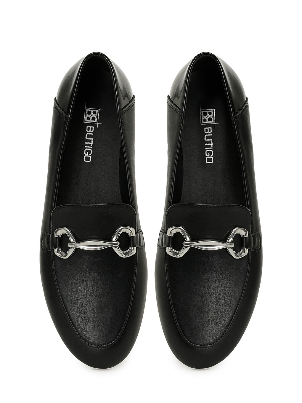 25K-2018 5PR Siyah Kadın Loafer-3