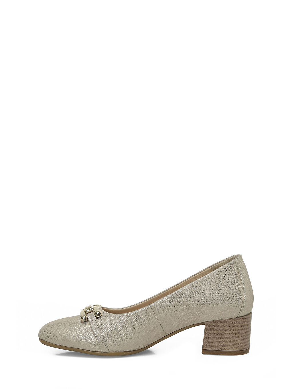 105776.Z6FX Bej Kadın Topuklu Ayakkabı-2