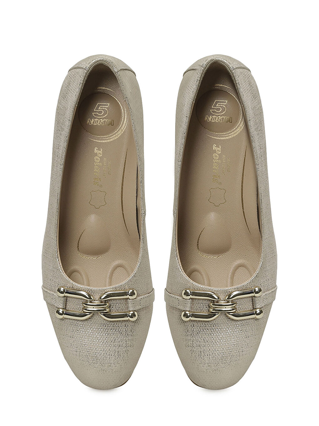 105776.Z6FX Bej Kadın Topuklu Ayakkabı-3