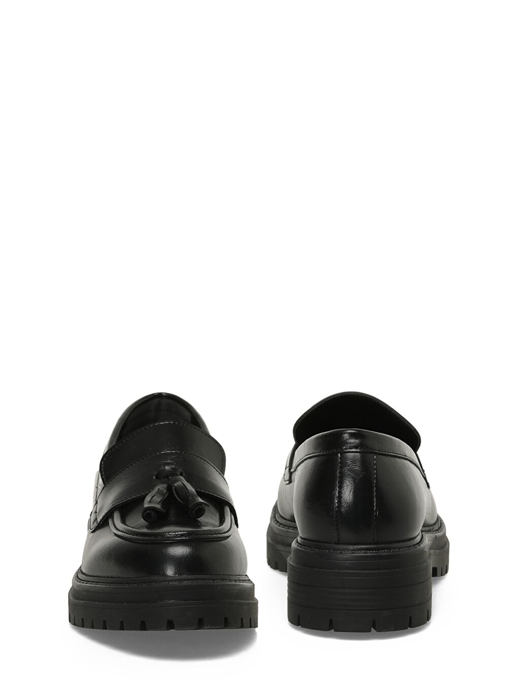 25K-2108 5PR Siyah Kadın Loafer-4