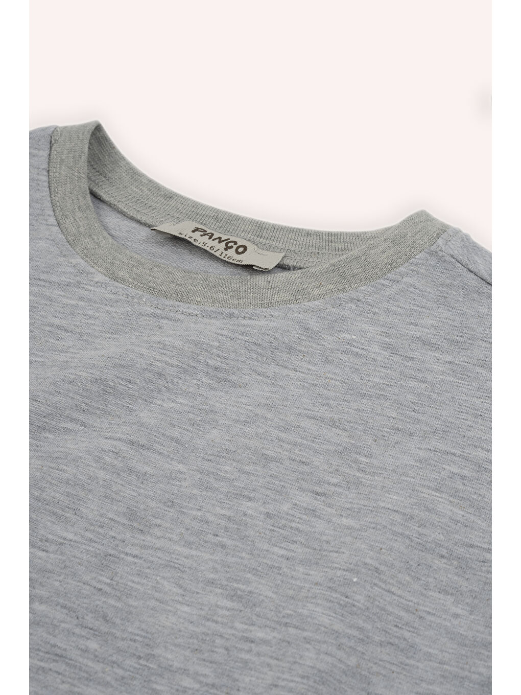 Gri Kız Çocuk Sweatshirt Pudra-1