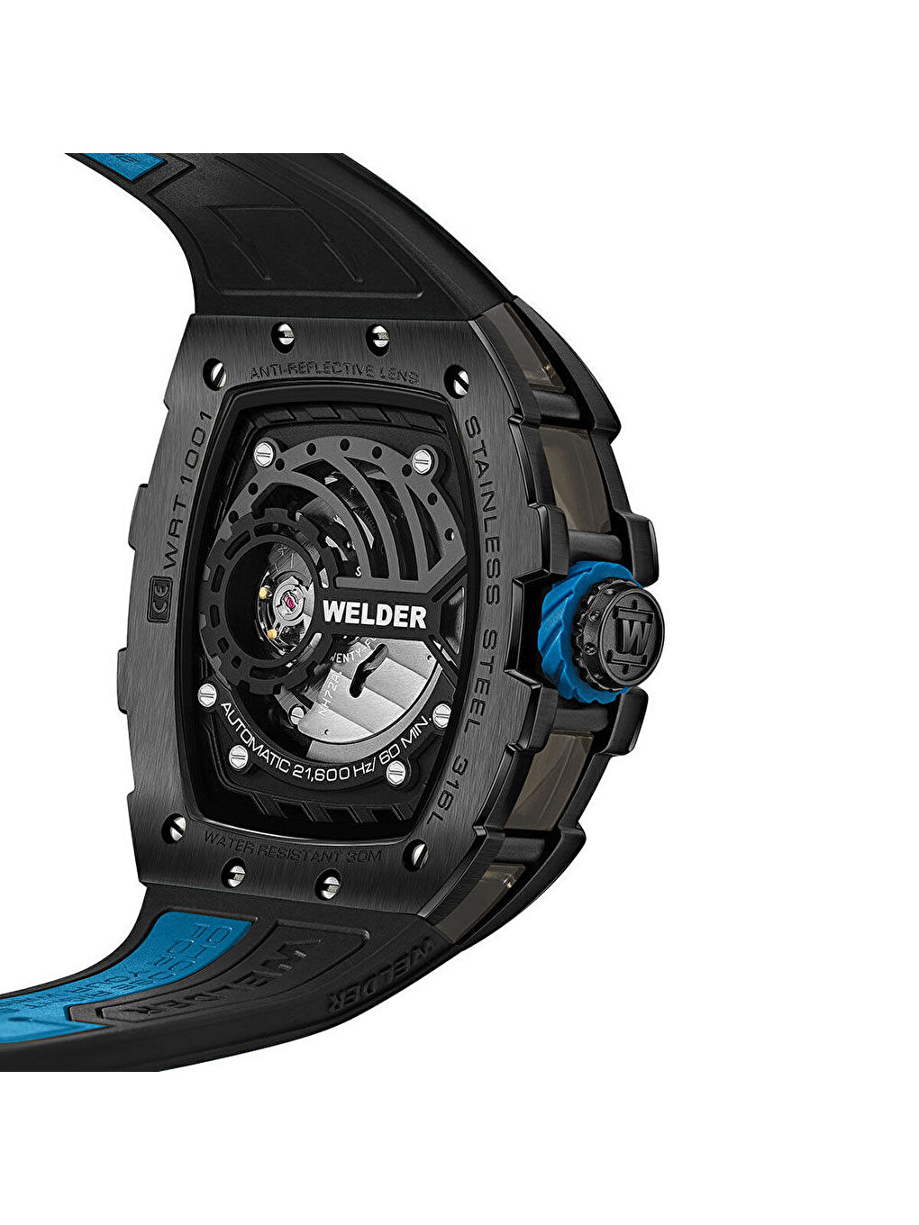 Siyah WRT1001 Erkek Kol Saati-5