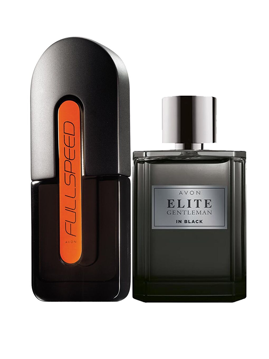 AVON Renksiz Full Speed ve Elite Gentleman in Black Erkek Parfüm Edt 75 ml