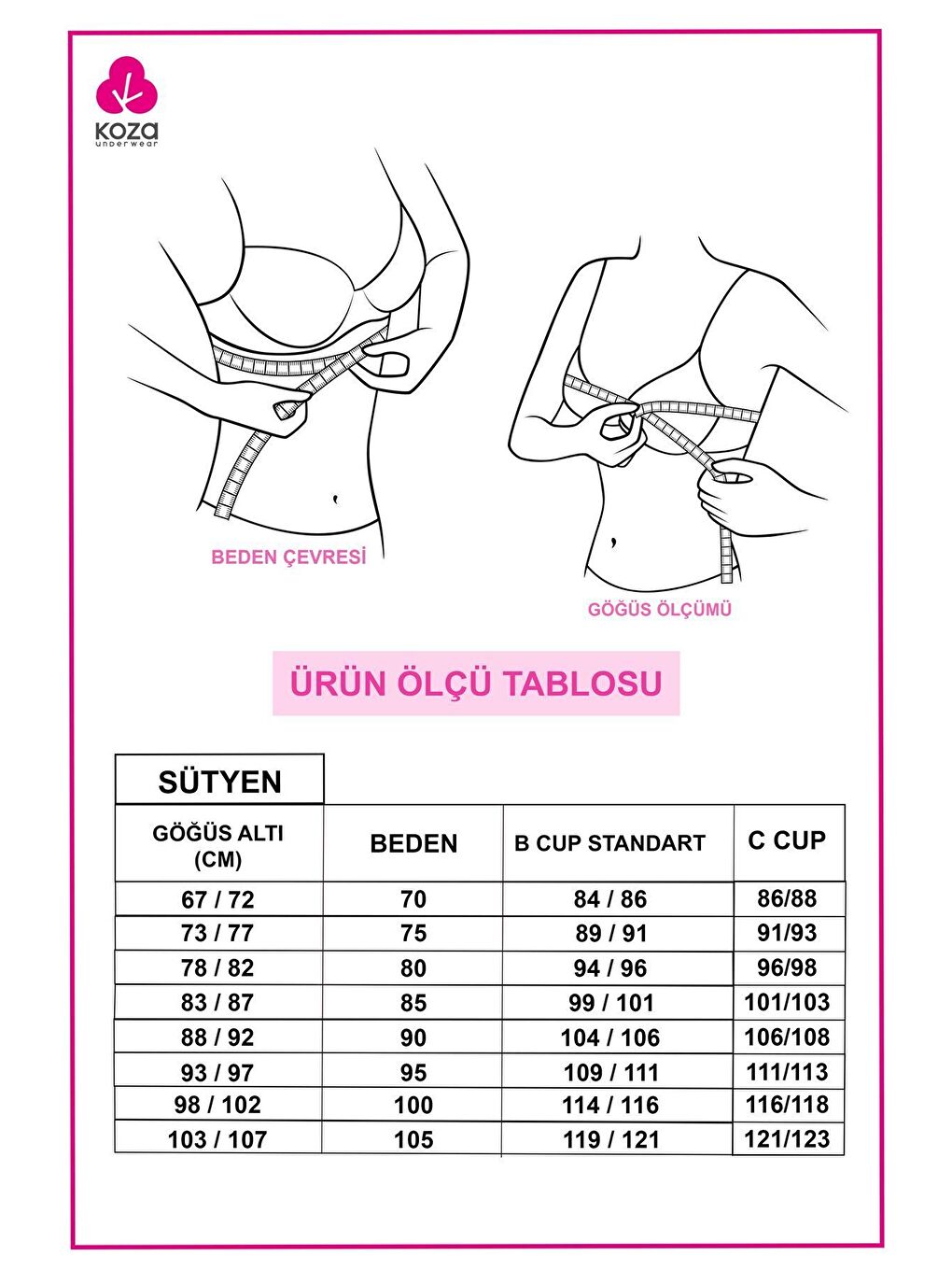 Koza İç Giyim Siyah Kadın Seamless - Lazer Kesim Dikişsiz Push Up Ten Sütyen - 6