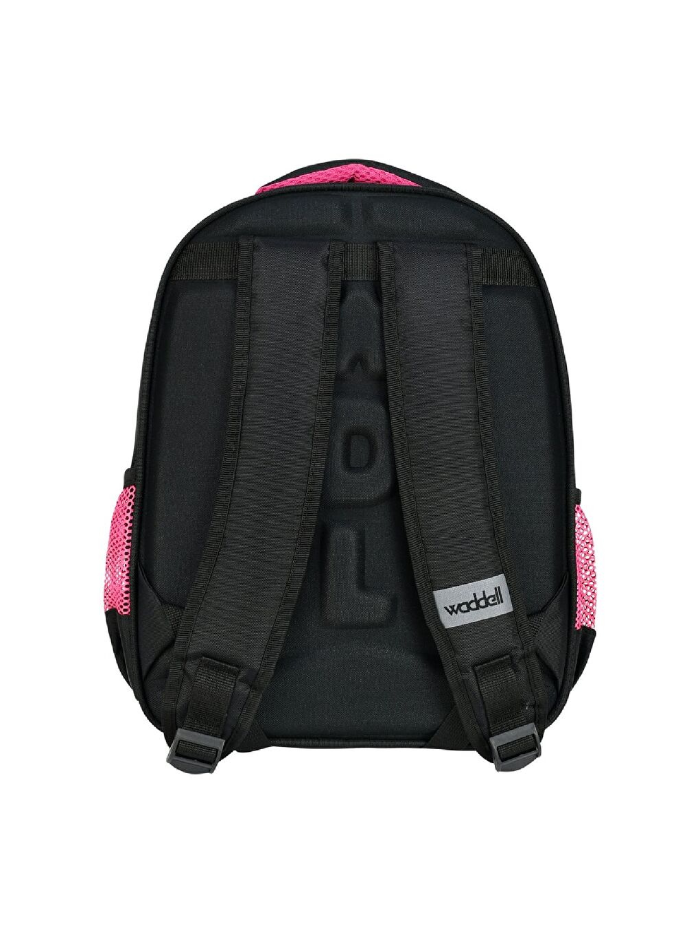 3 Bölmeli İlkokul Çantası ve Beslenme Çantası Kedi Siyah-Pembe 5011-3