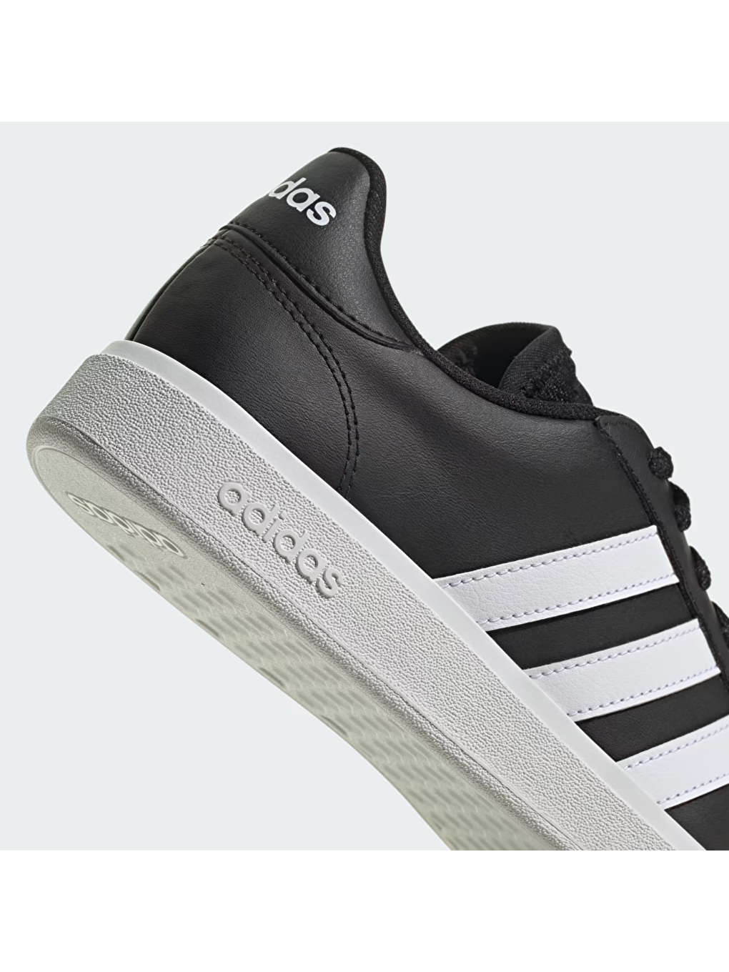 Adidas Siyah Grand Court Base 2.0 Kadın Siyah Sneaker - 4