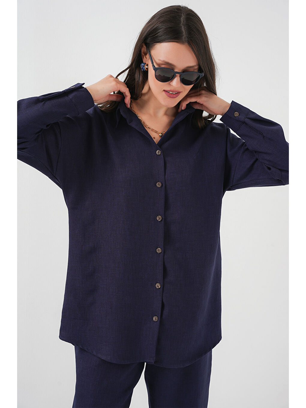 6622 Keten İkili Takım - Lacivert-3