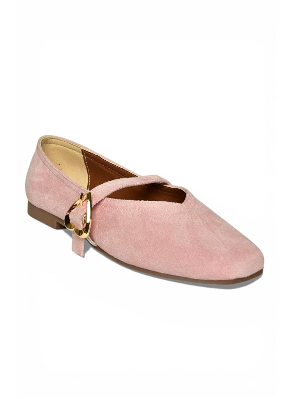 Pembe Pudra Kadın Babet Y726632602