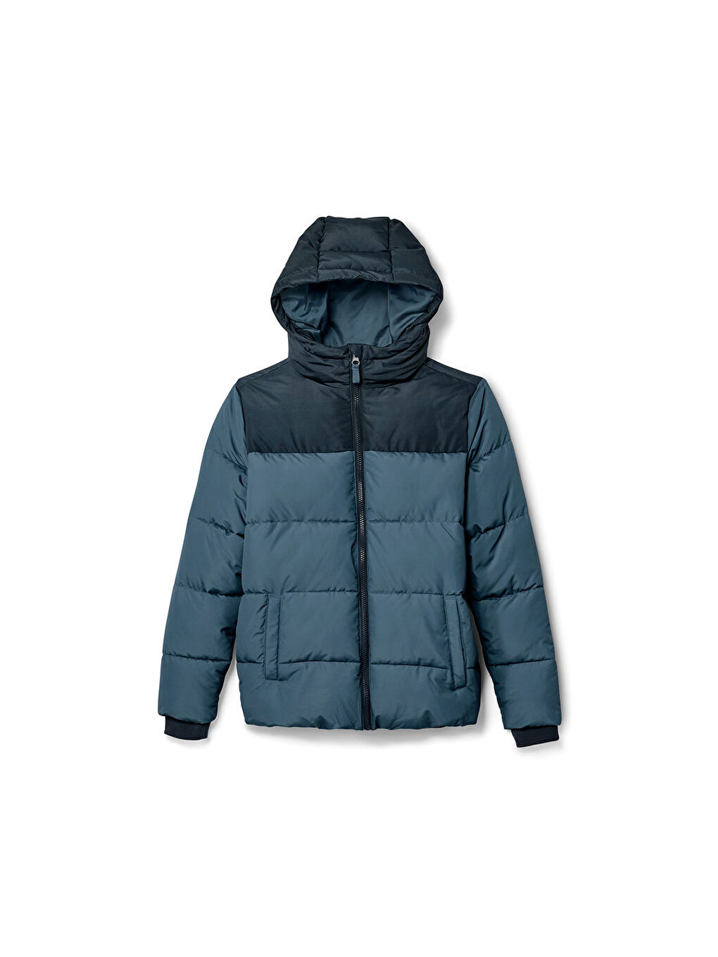 Mavi Erkek Çocuk Termal Mont-1