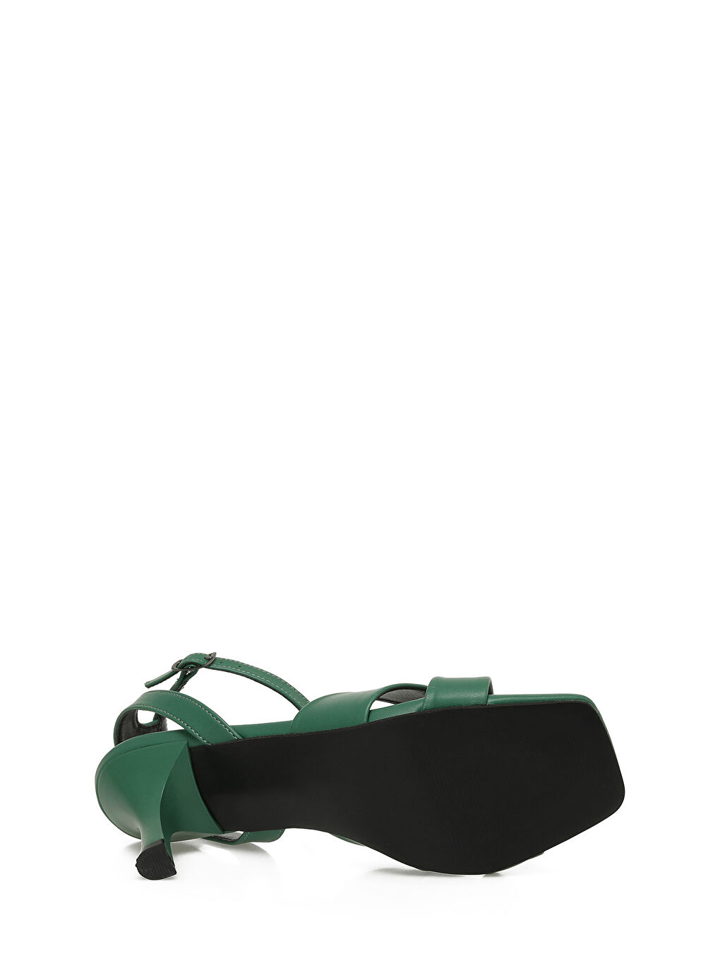 25S-278 5FX Yeşil Kadın Topuklu Sandalet-5
