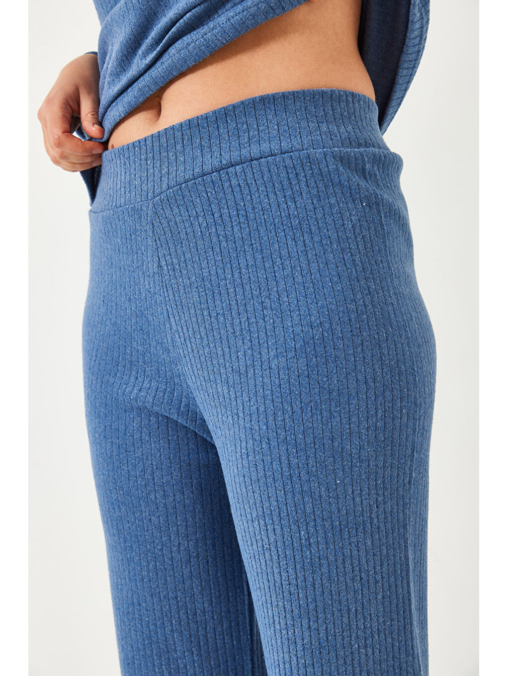 İndigo Kadın Bisiklet Yaka Basic Alt-Üst Takım-4