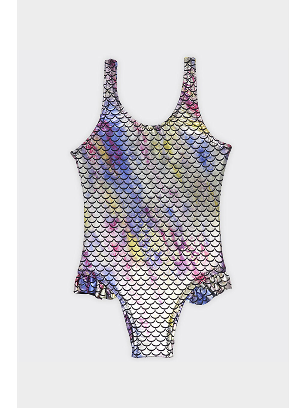 Karışık Kız Çocuk Deniz Kızı Desenli Multi-2