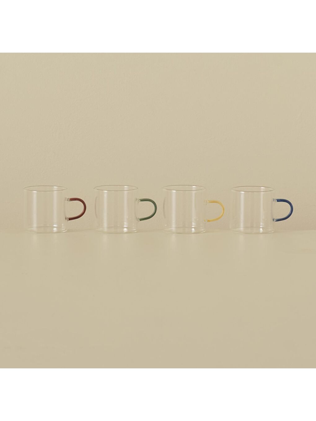 Karışık Hello 4'lü Fincan Seti