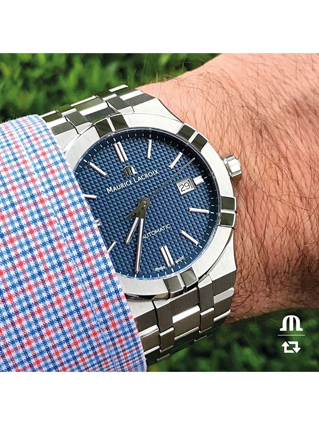 Gri ML-AI6008SS002430-1 Erkek Kol Saati-2